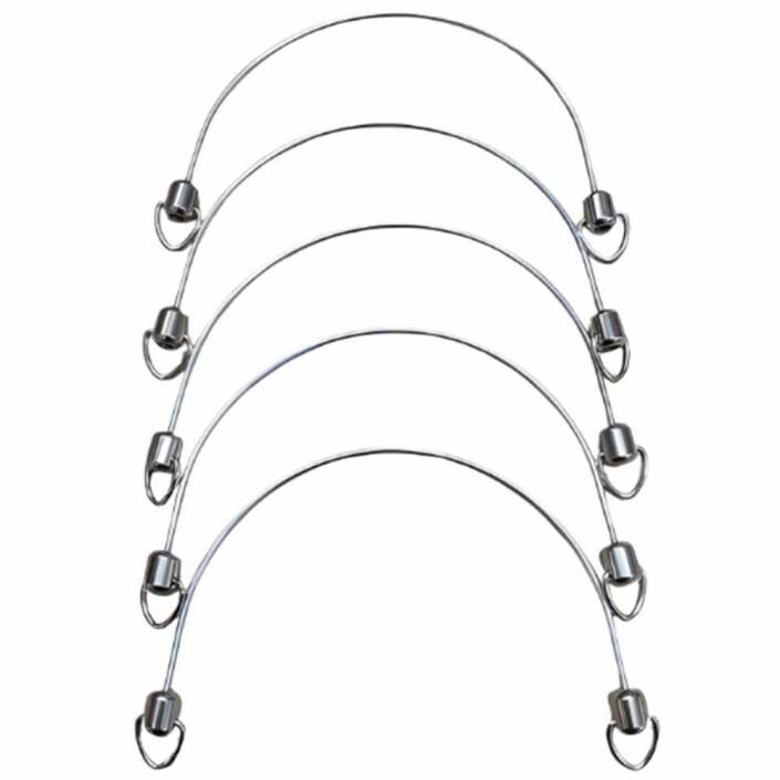 Vidalı Metal Boş Çanta Sapı 20 cm ( 1 Adet ) - 1