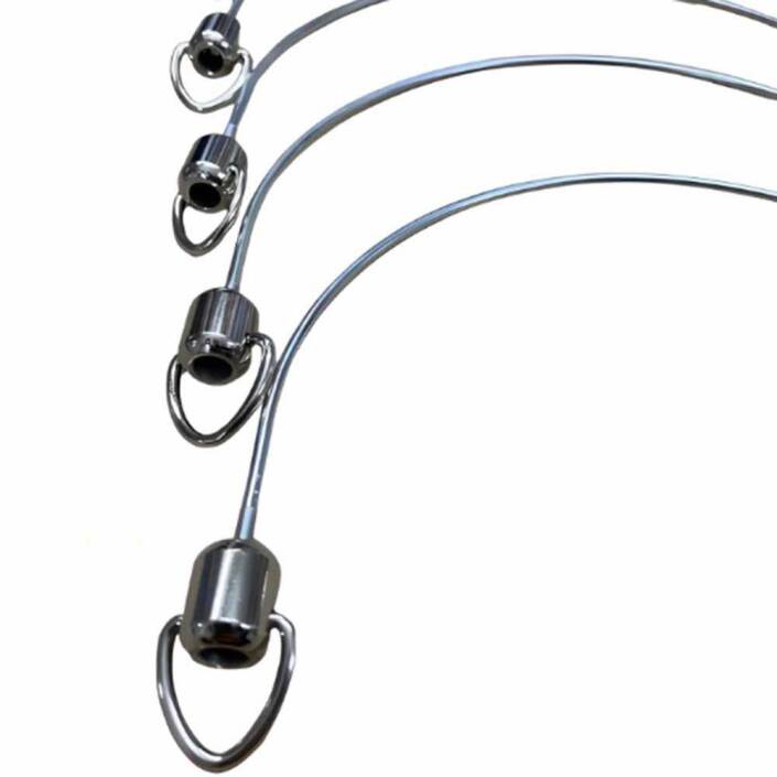 Vidalı Metal Boş Çanta Sapı 20 cm ( 1 Adet ) - 2