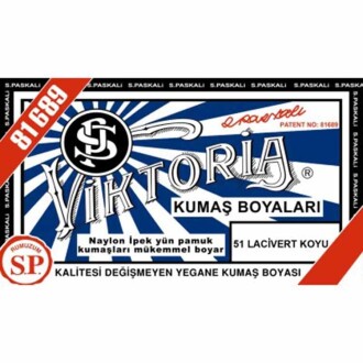 Viktoria Toz Kumaş Boyası 51 Lacivert - Orivyum