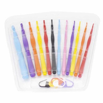 Yabalı Plastik Saplı Tığ Seti 12li - 3