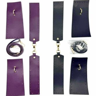 Yanlı Deri Çanta Seti M2 - 5