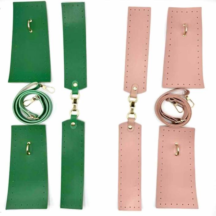 Yanlı Deri Çanta Seti M2 - 6