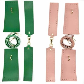 Yanlı Deri Çanta Seti M2 - 6