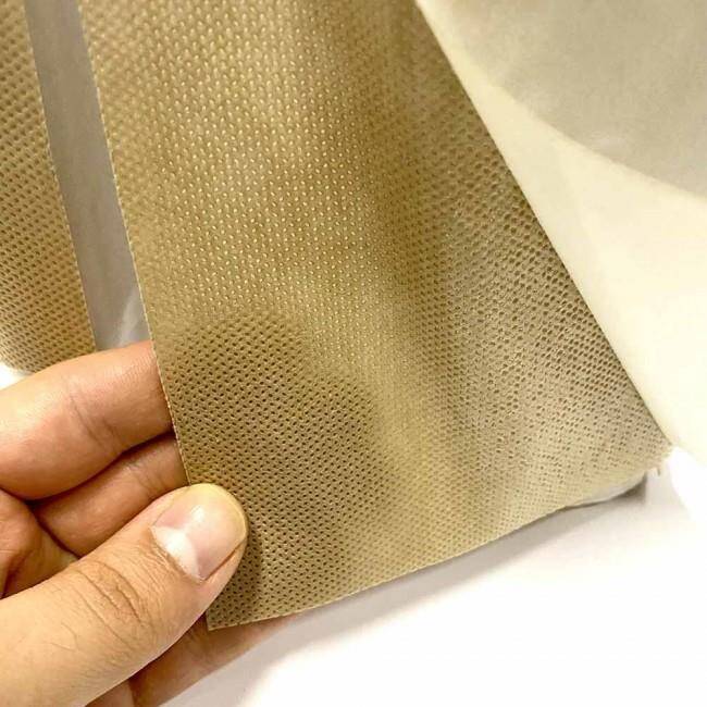 Yapışkanlı Çanta Astar Tela ( 100x80 Cm ) Bej - 3