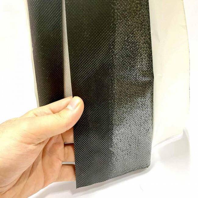 Yapışkanlı Çanta Astar Tela ( 100x80 Cm ) Siyah - 2