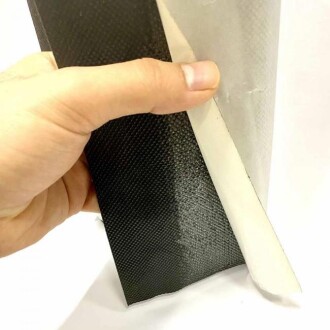 Yapışkanlı Çanta Astar Tela ( 100x80 Cm ) Siyah - 4