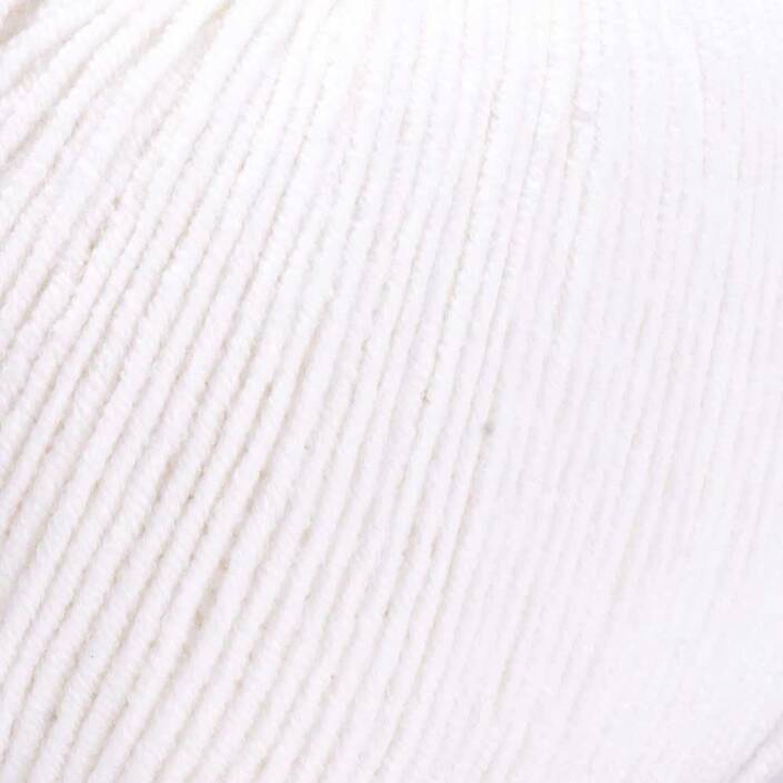 Yarnart Jeans Örgü İpi 01 Beyaz - 2