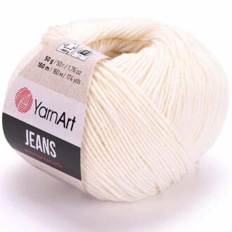 Yarnart Jeans Örgü İpi 03 Krem - Yarnart