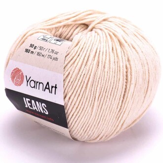 Yarnart Jeans Örgü İpi 05 Krem - Yarnart