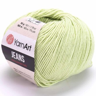 Yarnart Jeans Örgü İpi 11 Açık Yeşil - Yarnart