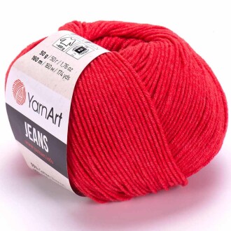 Yarnart Jeans Örgü İpi 26 Kırmızı - Yarnart