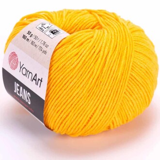 Yarnart Jeans Örgü İpi 35 Sarı - Yarnart