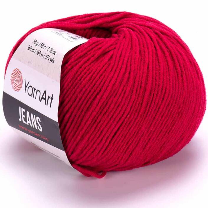 Yarnart Jeans Örgü İpi 51 Bordo - 1