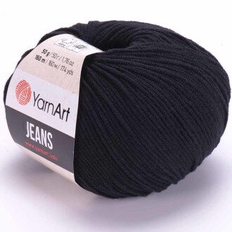 Yarnart Jeans Örgü İpi 53 Siyah - Yarnart