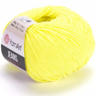 Yarnart Jeans Örgü İpi 58 Fosforlu Sarı - Yarnart