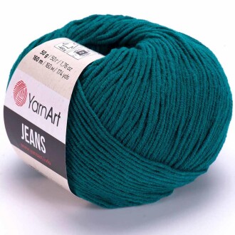 Yarnart Jeans Örgü İpi 63 Petrol Yeşili - Yarnart
