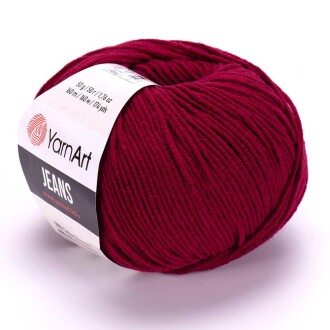 Yarnart Jeans Örgü İpi 66 Bordo - Yarnart