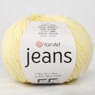 Yarnart Jeans Örgü İpi 67 Bebek Sarısı - Yarnart