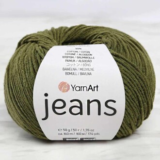 Yarnart Jeans Örgü İpi 82 Koyu Yeşil - Yarnart