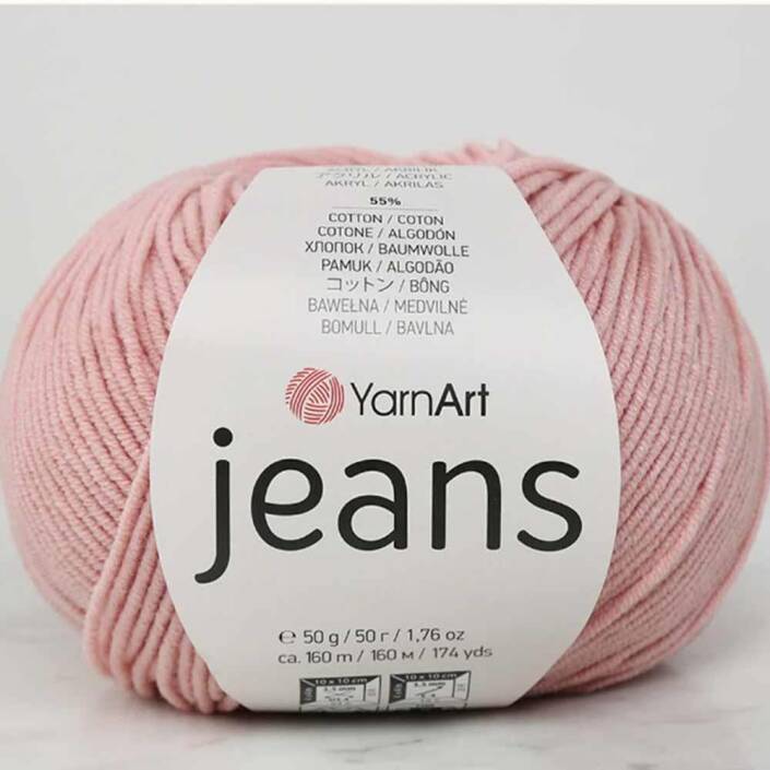 Yarnart Jeans Örgü İpi 83 Pudra - 1