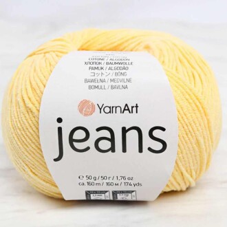 Yarnart Jeans Örgü İpi 88 Açık Sarı - Yarnart