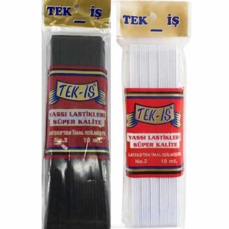 Yassı Bel Lastiği 1 Cm ( 10 Metre ) - Orivyum