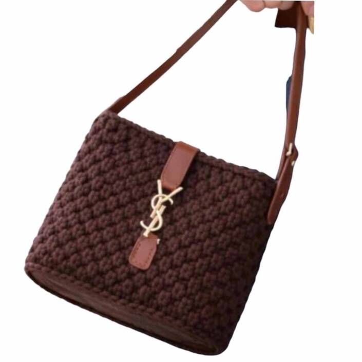 YSL Deri Çanta Seti - 2